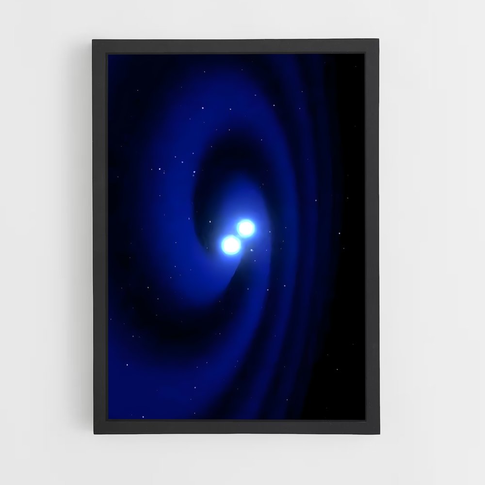 Poster Éblouissant étoile à neutrons (vue 2)